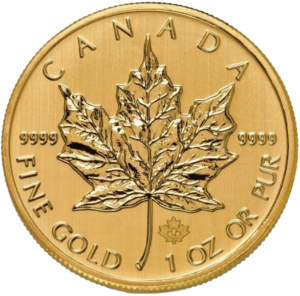 Gold Coin Canada Maple Leaf