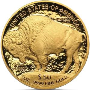 American gold buffalo coin