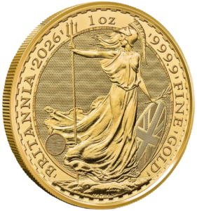 British Britannia Gold coin