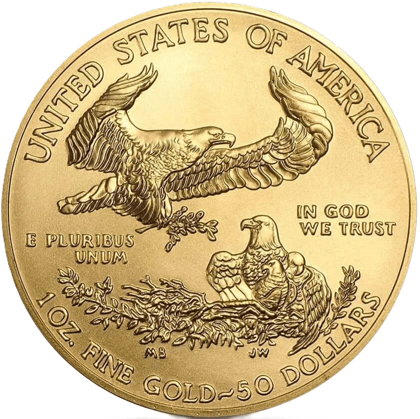 gold coin American eagle